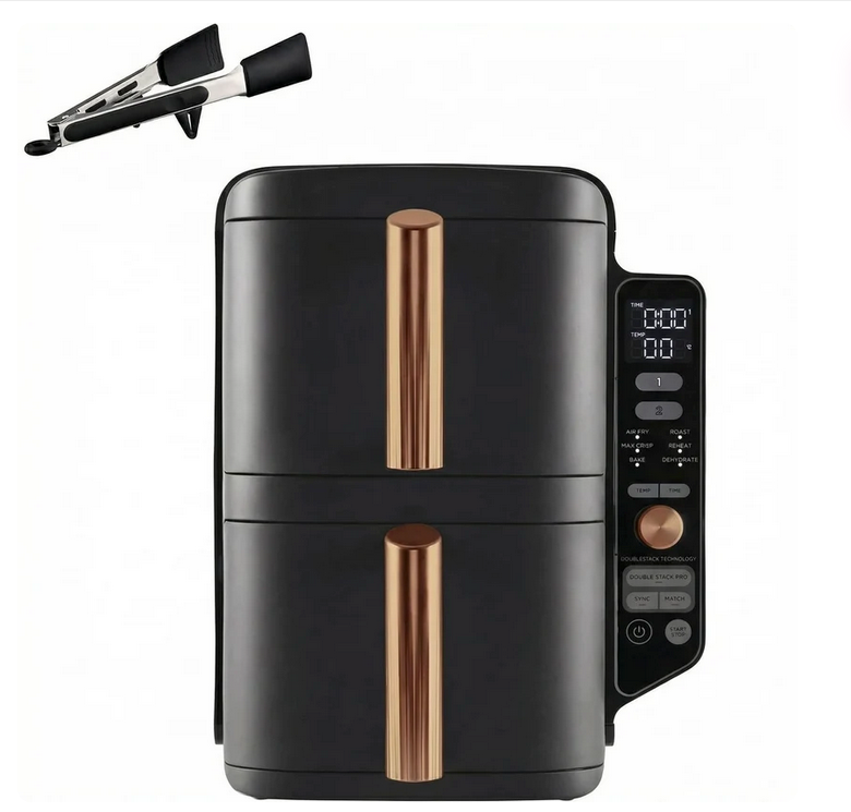 Air Fryer Double Tiroir Vertical 9,5L – Friteuse Sans Huile